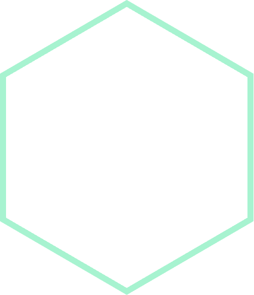 Empty hexagon