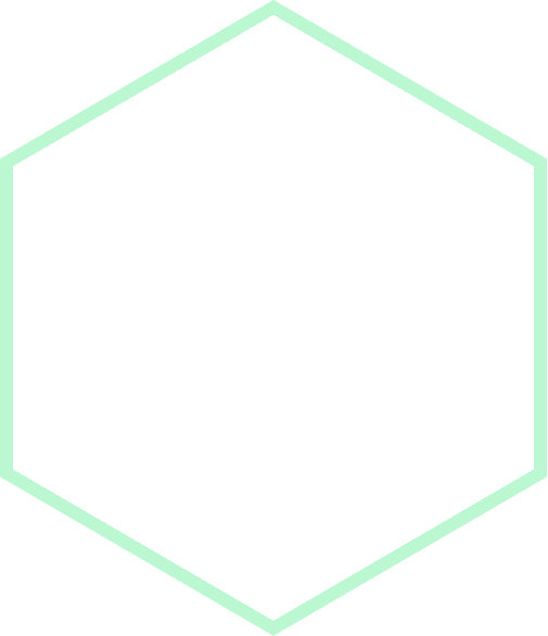 Empty hexagon