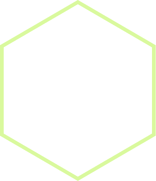 Empty hexagon